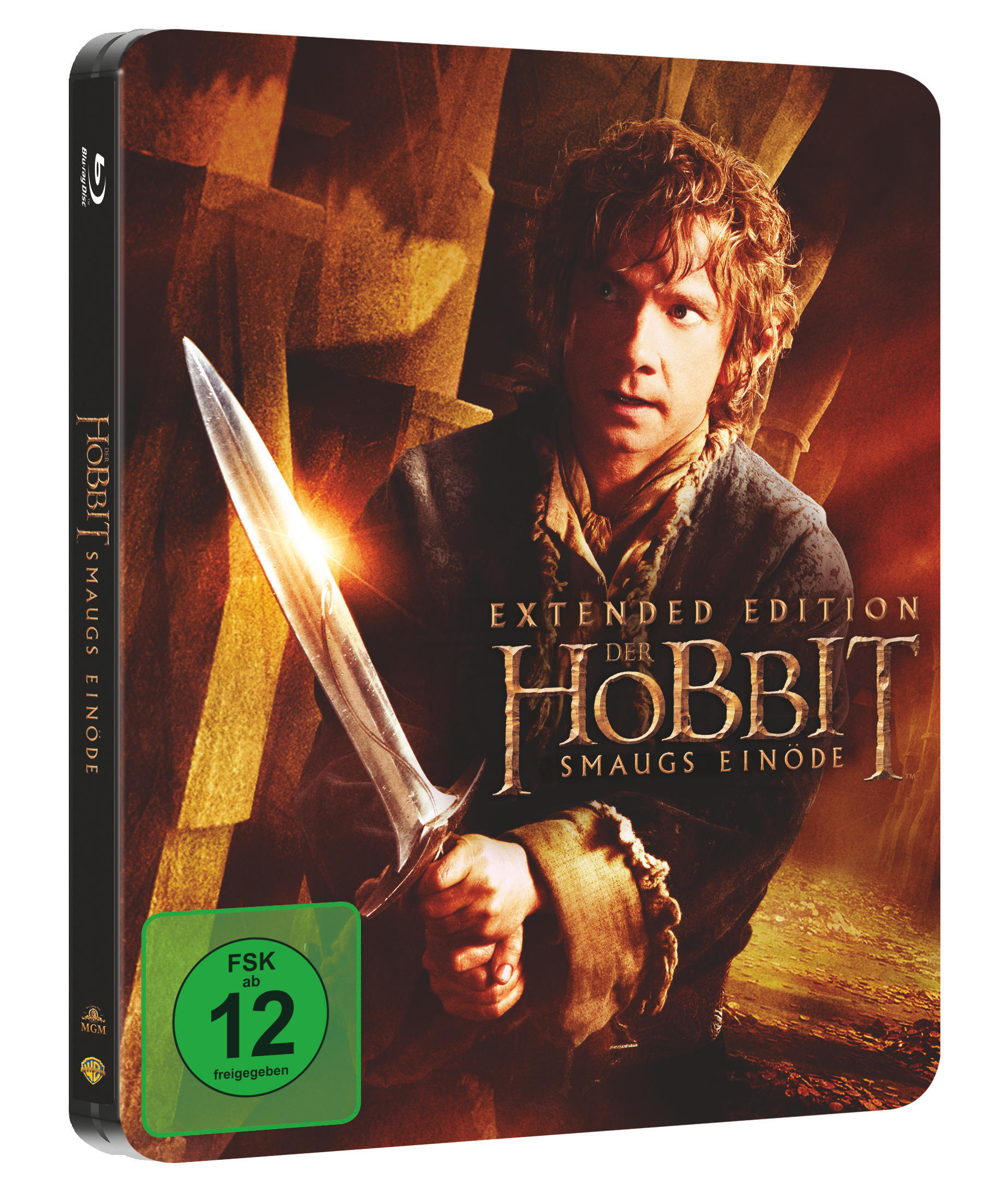 Der Hobbit: Smaugs Einöde Extended Edition (Steelbook) Blu-ray