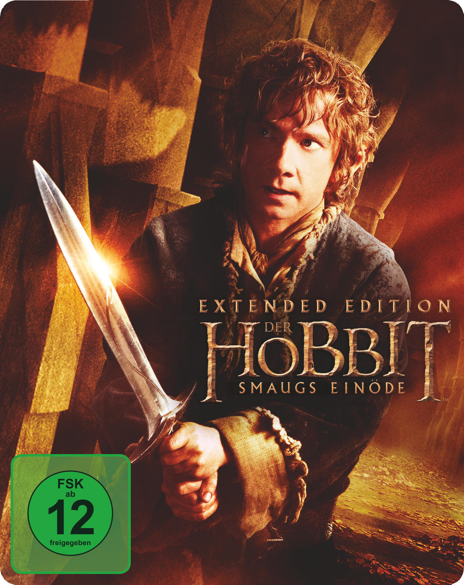 Der Hobbit: Smaugs Einöde Extended Edition (Steelbook) Blu-ray