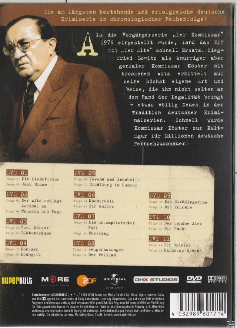 DVD-Rückseite mit deutschem Text und mehreren kleinen Bildern.