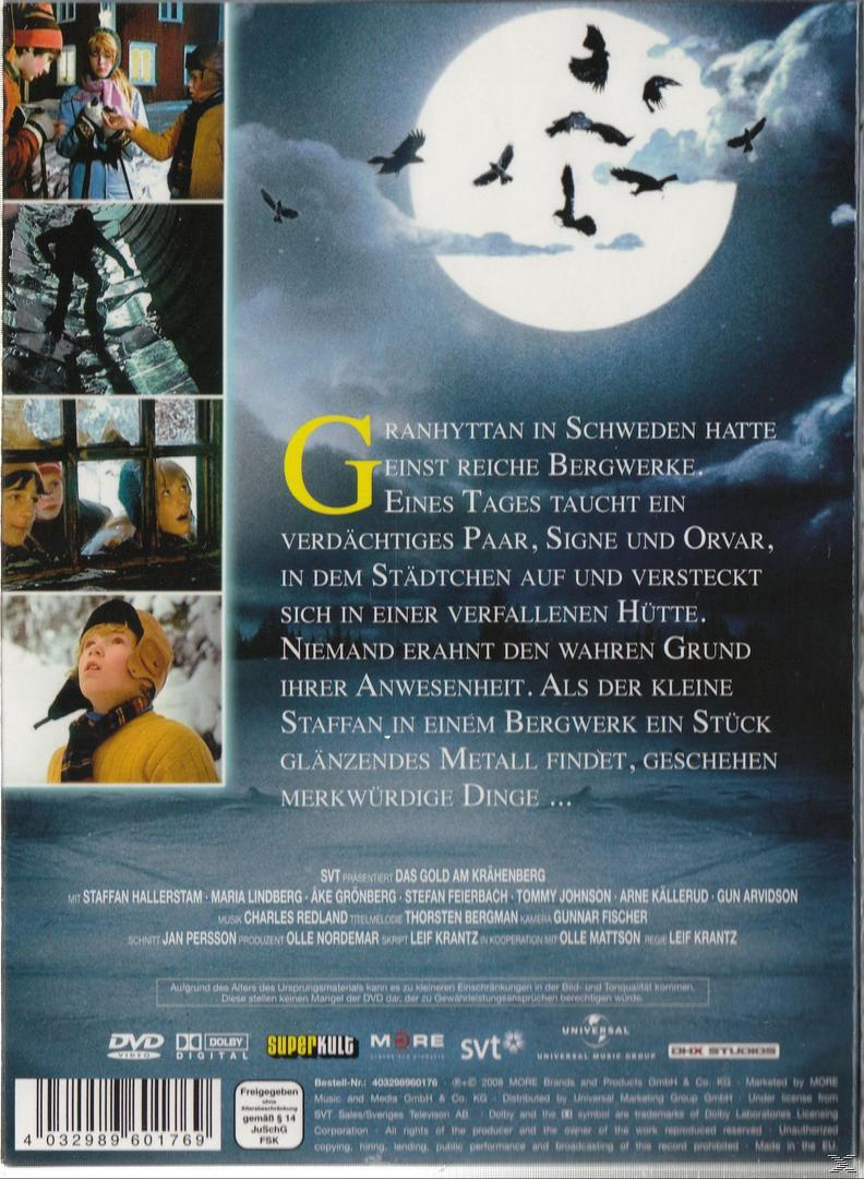 DVD-Cover: Szene eines Waldes bei Nacht, Vollmond, fliegende Raben, Text in mehreren Sprachen.