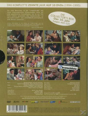 DVD-Cover, eine Collage von Fotos auf grünem Hintergrund, mit Text und DVD-Details.