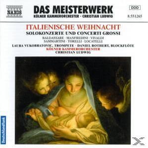 Albumcover: Gemälde von Menschen um ein Baby, Gold und Weiß, Text oben.