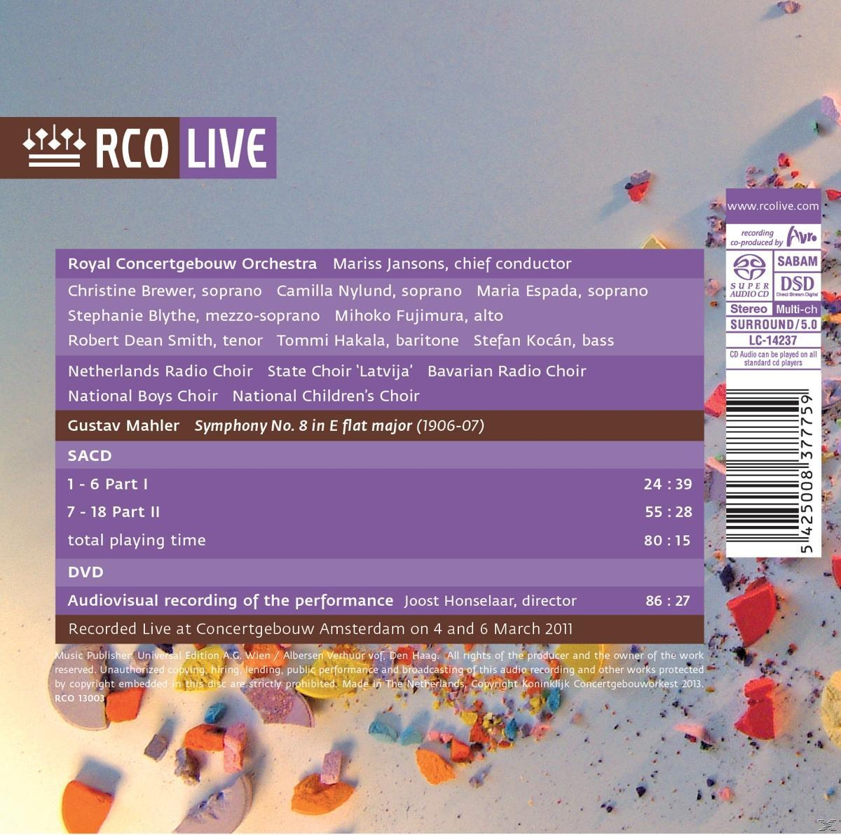 Royal Concertgebouw Orchestra - Symphony No.8  - (CD + DVD Video)