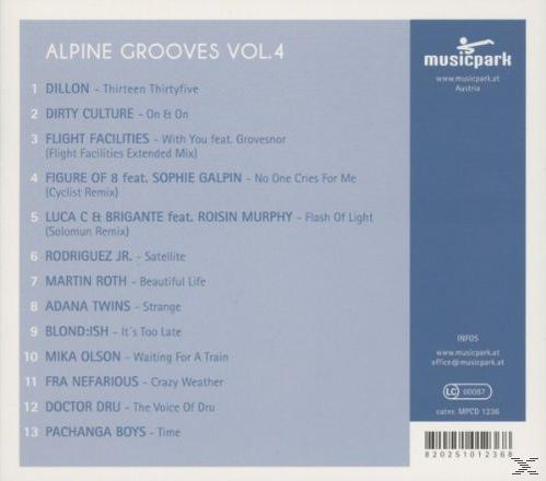 VARIOUS - Alpine Grooves Volume 4  - (CD)