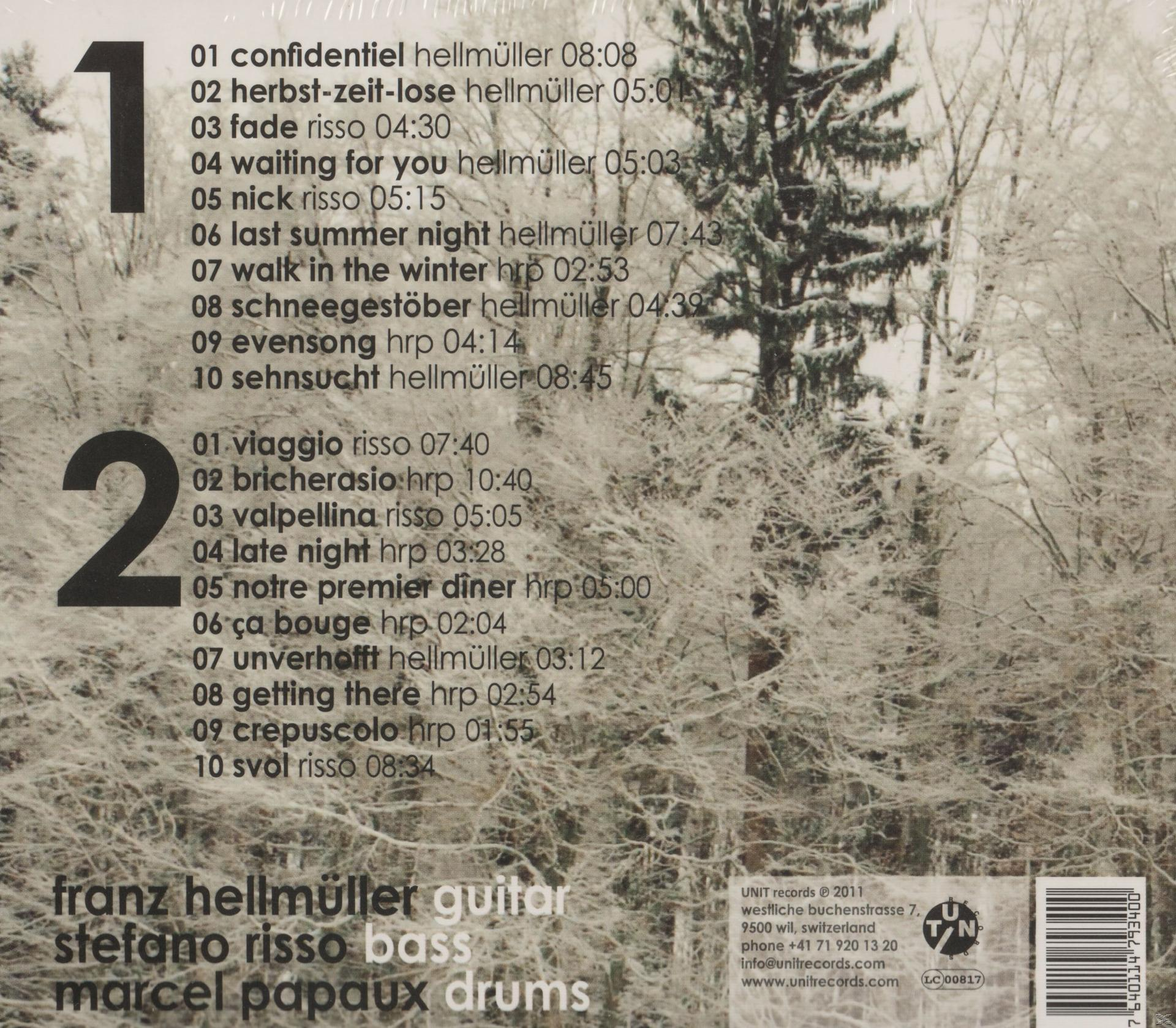 Hellmueller Franz, Stefano Risso, Marcel Papaux - Waiting For You  - (CD)