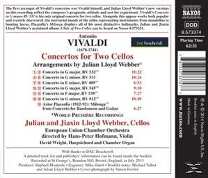 LLOYD WEBER, JULIAN - LLOYD WEBER, - Concertos for 2 Cellos  - (CD)