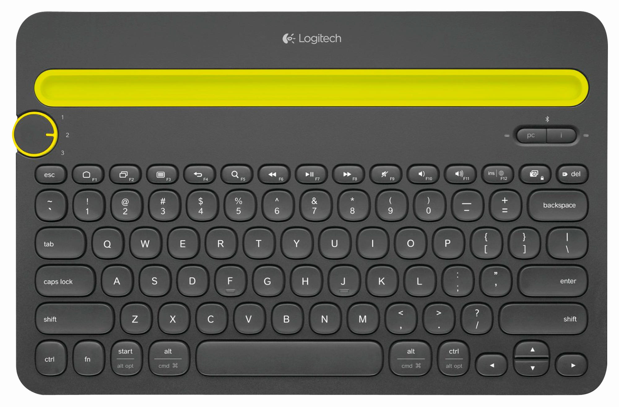LOGITECH K480 Tastatur Schwarz