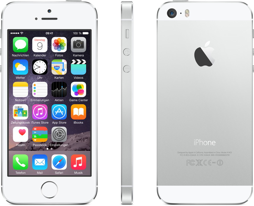 APPLE iPhone 5s 32 GB Silber