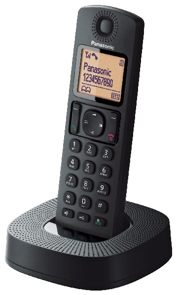 Teléfono - Panasonic KX-TGC 310 SPB, Inalámbrico, Identificador de llamadas, Modo ECO, Bloqueo Llamadas, Negro