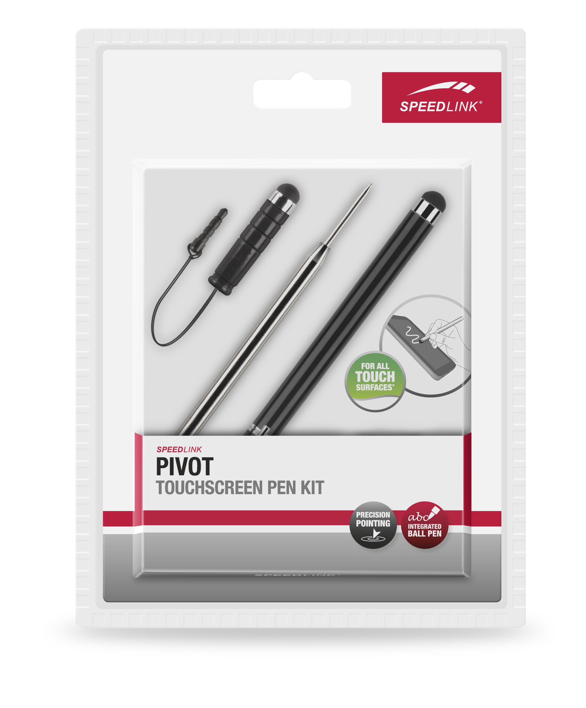 SPEEDLINK SL-7001-BK Pivot Stylus Pen Schwarz