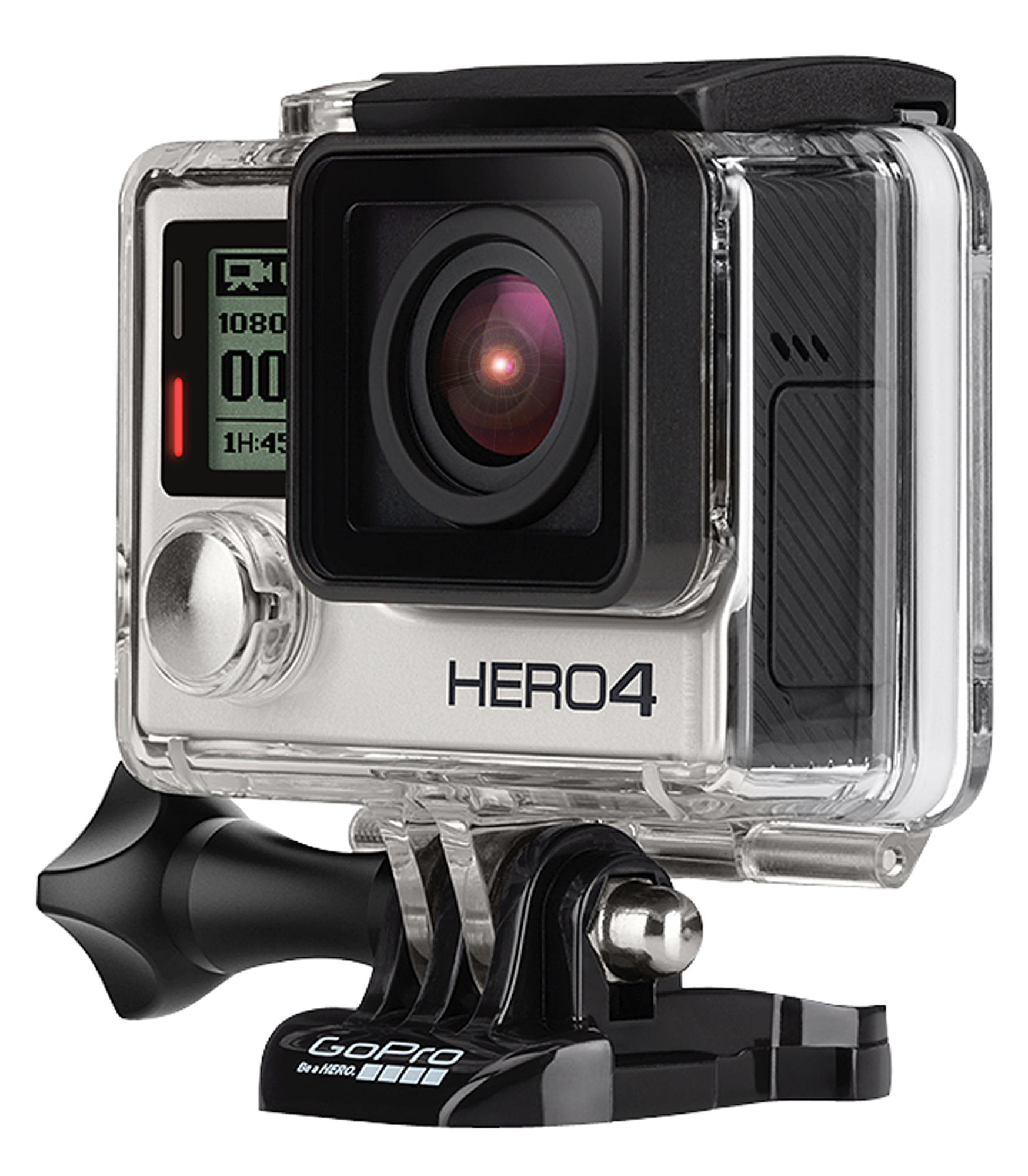 Videocámara Outdoor - GoPro Hero4 Silver, Pantalla Táctil