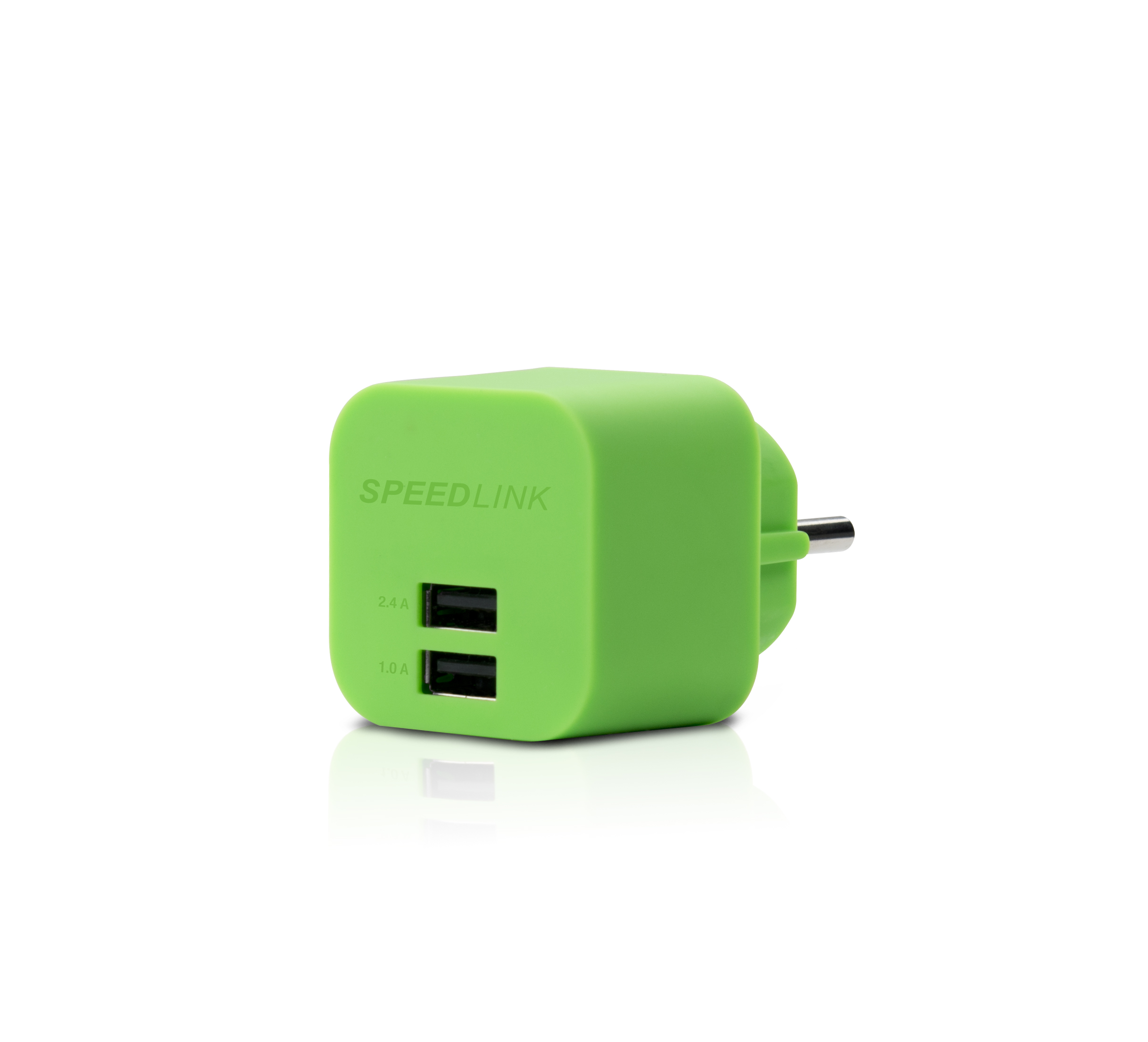SPEEDLINK SL 7091 GN TURAX USB-Ladeadapter, Grün