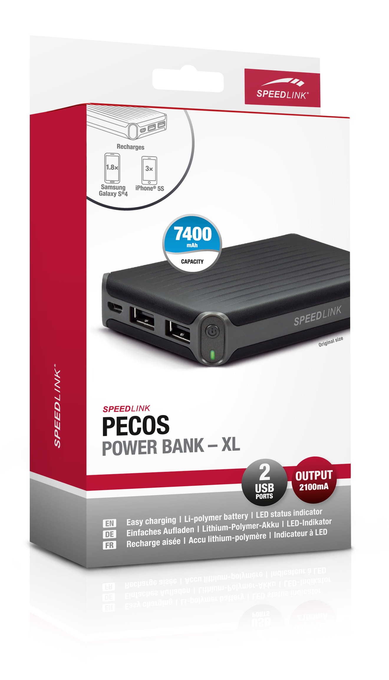 SPEEDLINK SL 6983 BK PECOS, Schwarz