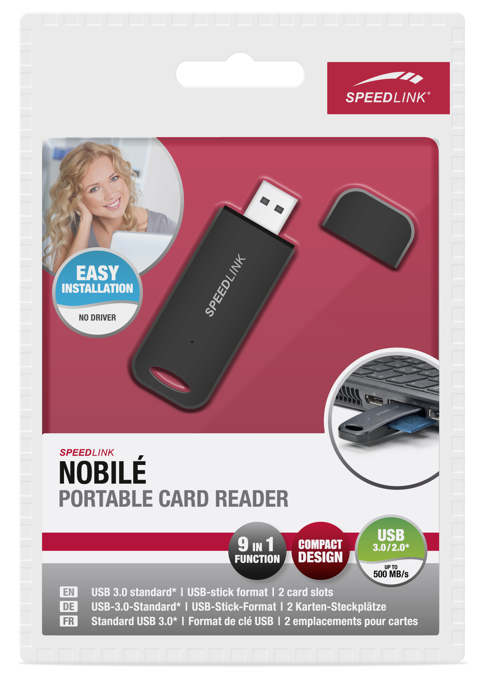 SPEEDLINK SL 7428 BK NOBILE USB Stick