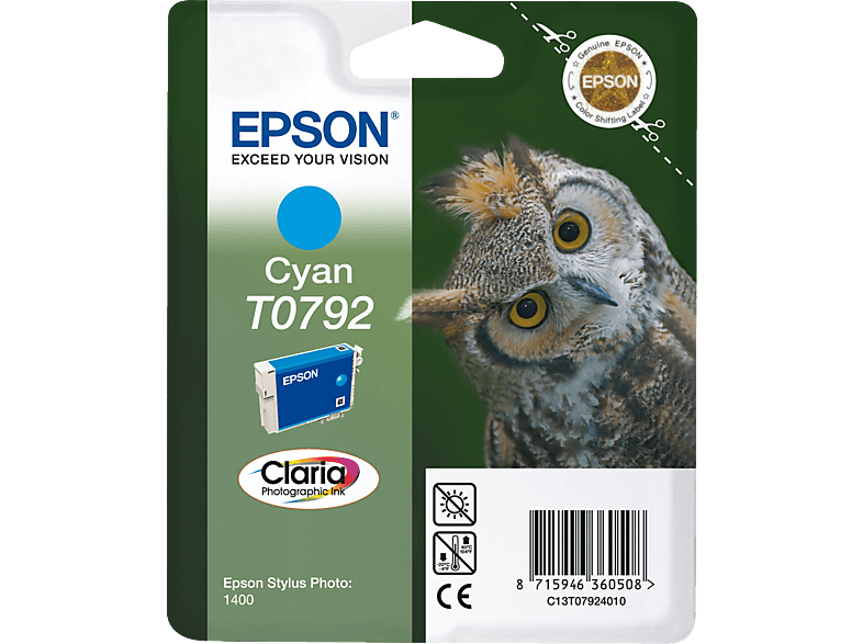 EPSON T0792 Cyan (C13T07924010)