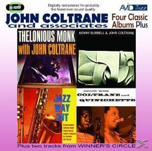 CD borító. Thelonious Monk John Coltrane-nel, négy klasszikus album plusz.