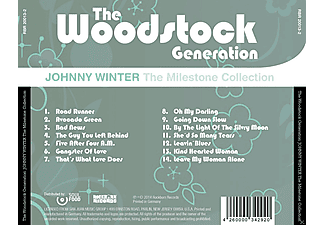 Johnny Winter - The Woodstock Generation - The Milestone Collection  - (CD)