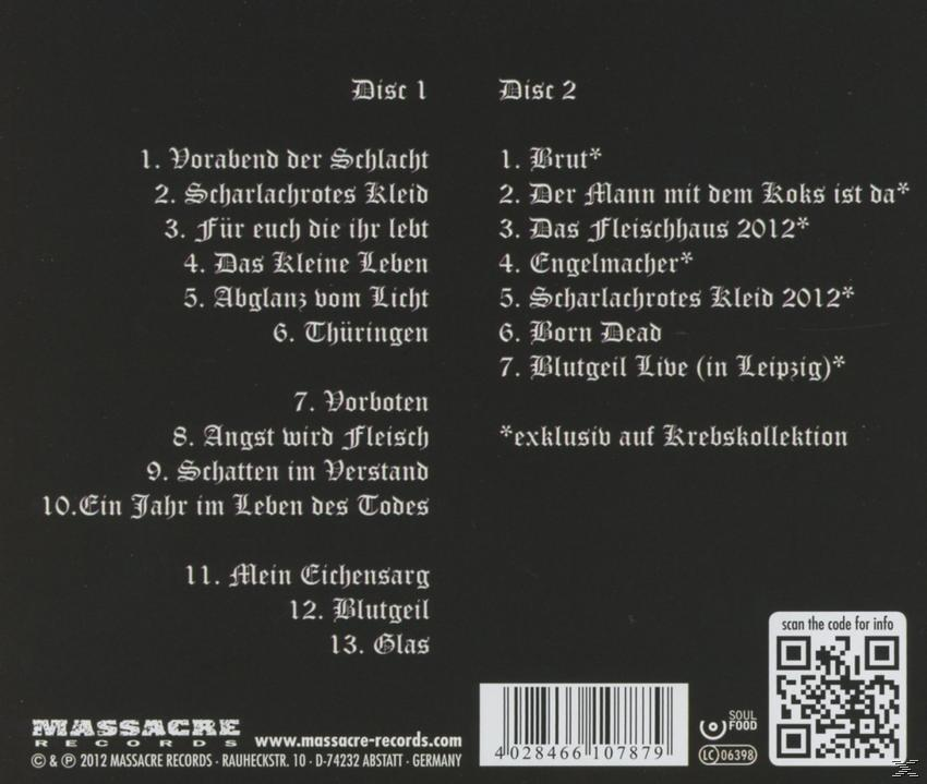 Eisregen - Krebskollektion  - (CD)