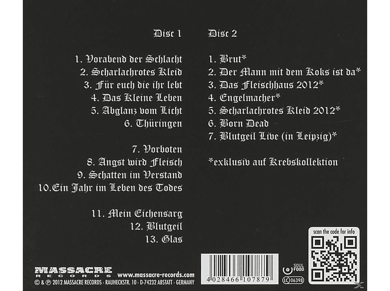 Thumbnail - Eisregen - Krebskollektion (CD)