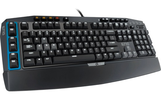 LOGITECH G710, Gaming Tastatur, Schwarz