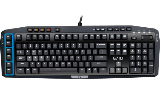LOGITECH G710, Gaming Tastatur, Schwarz