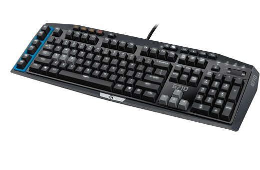 LOGITECH G710, Gaming Tastatur, Schwarz