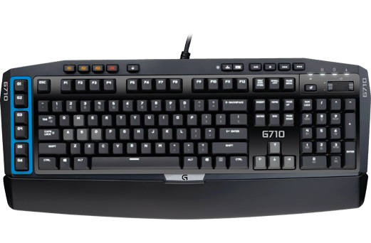 LOGITECH G710, Gaming Tastatur, Schwarz