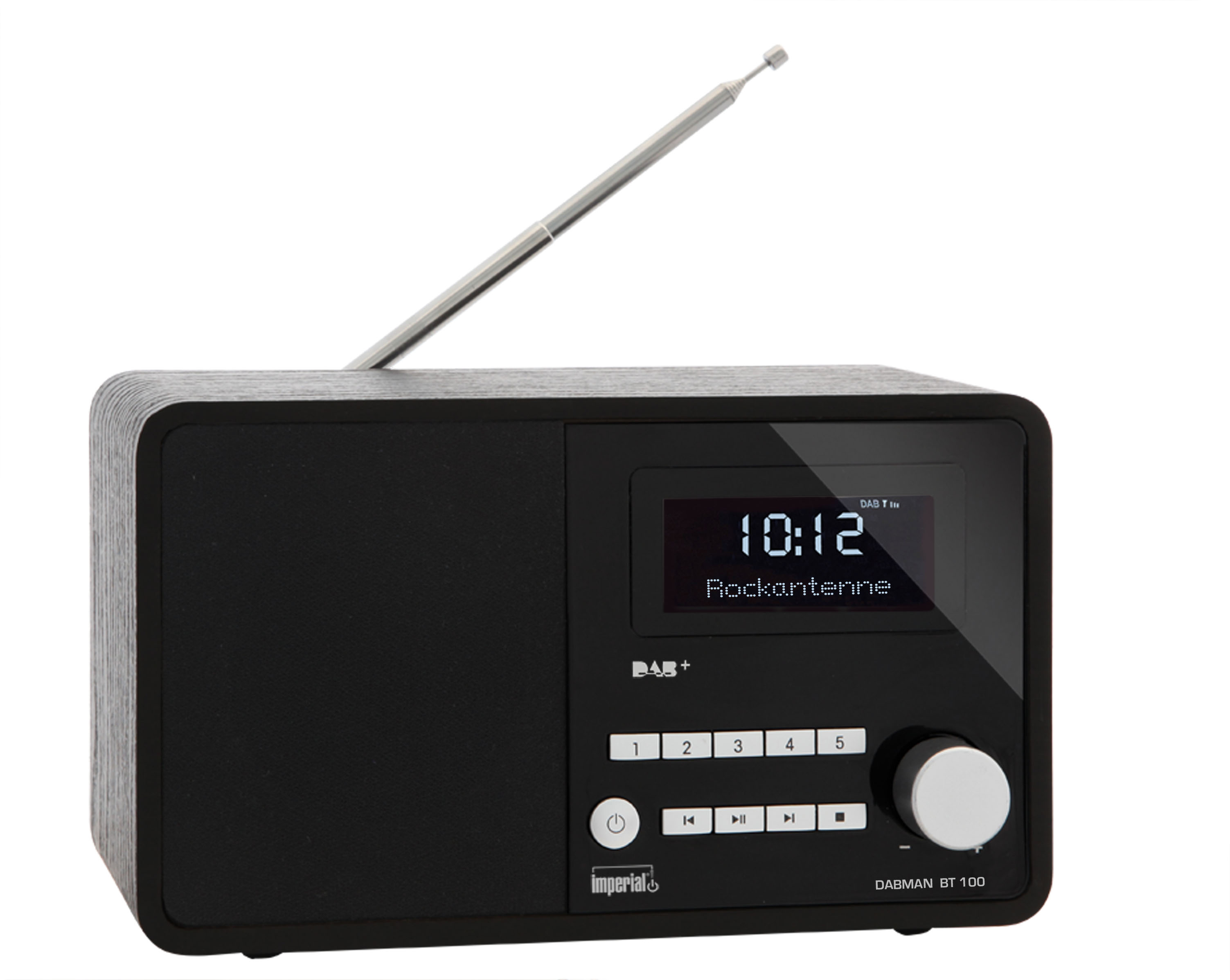 IMPERIAL Dabman BT 100 DAB+ Radio, DAB+, Digital Radio, DAB, Schwarz
