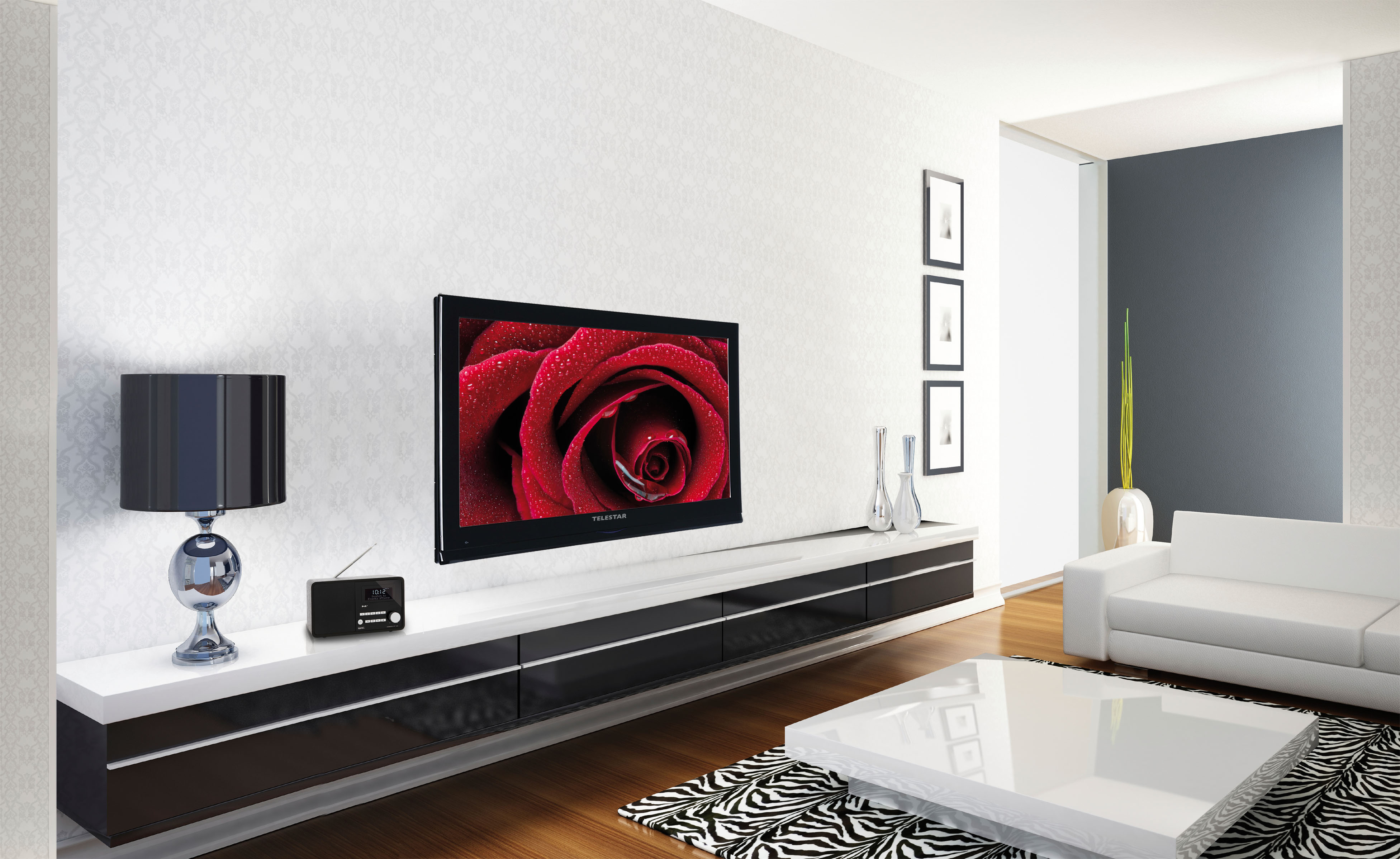 IMPERIAL Dabman BT 100 DAB+ Radio, DAB+, Digital Radio, DAB, Schwarz