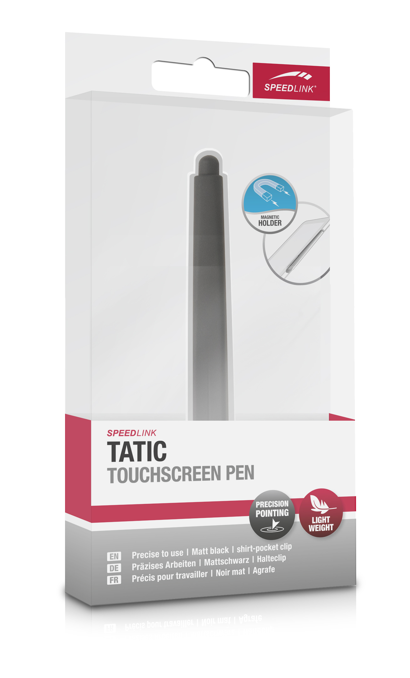 SPEEDLINK TATIC Touchscreen Eingabestift schwarz STYLUS PENS Schwarz