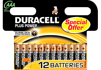 DURACELL DURACELL Plus Power AAA, pacchetto da 12 - 