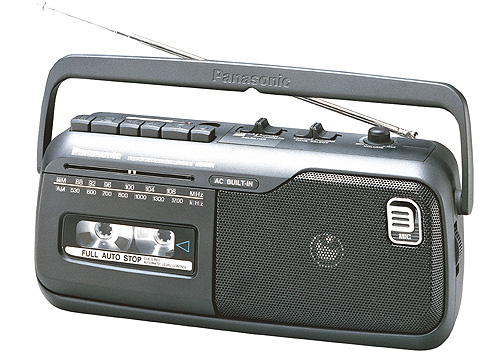 PANASONIC Radio Recorder RX-M40 mit Kassette
