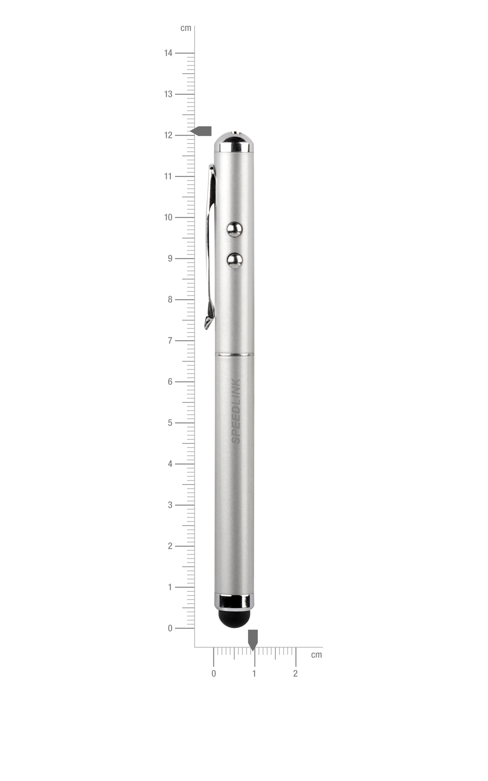 SPEEDLINK SL-7002-SR-01 PIVOT LUME Laser-Touchscreen-Pen Silber