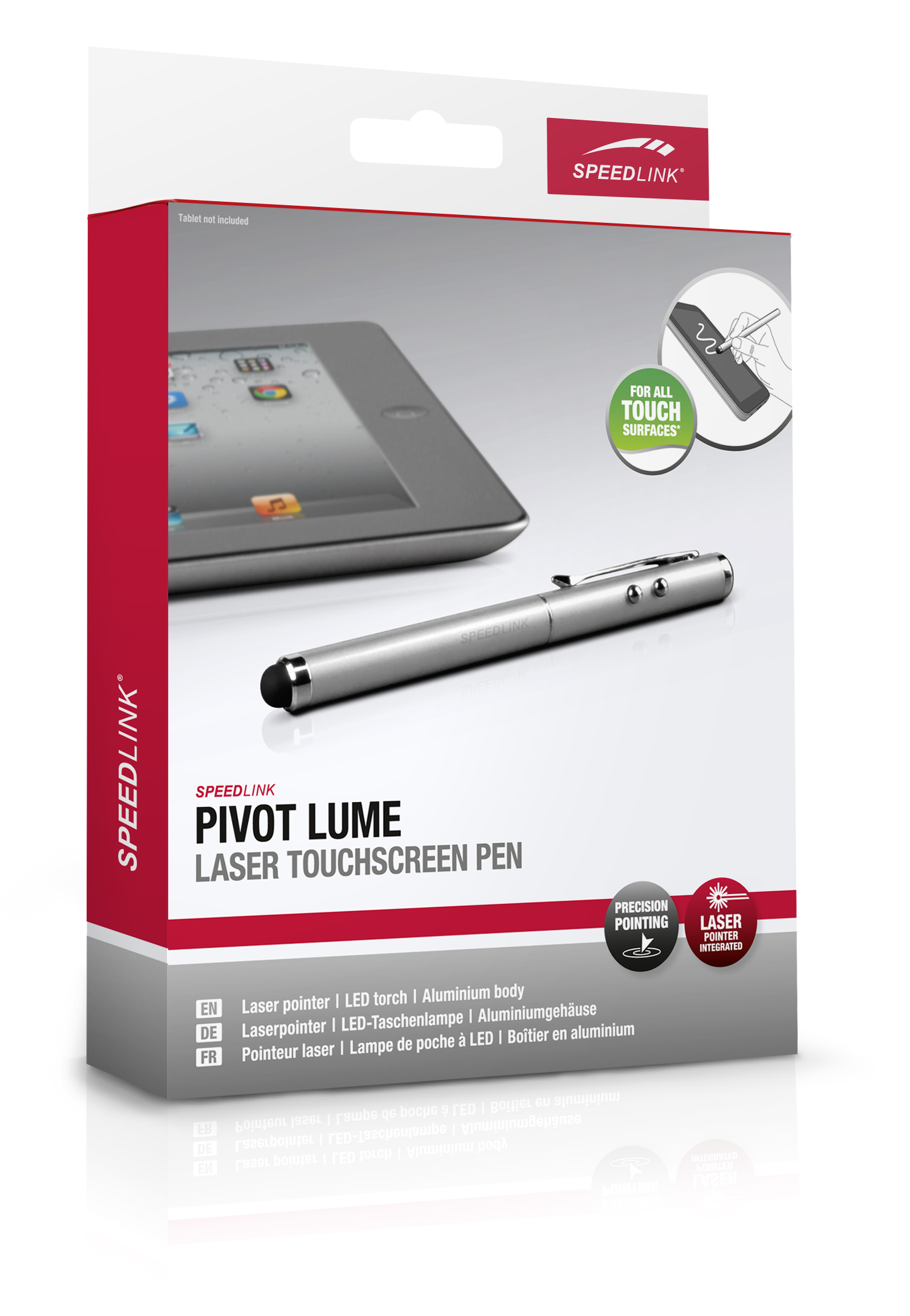 SPEEDLINK SL-7002-SR-01 PIVOT LUME Laser-Touchscreen-Pen Silber