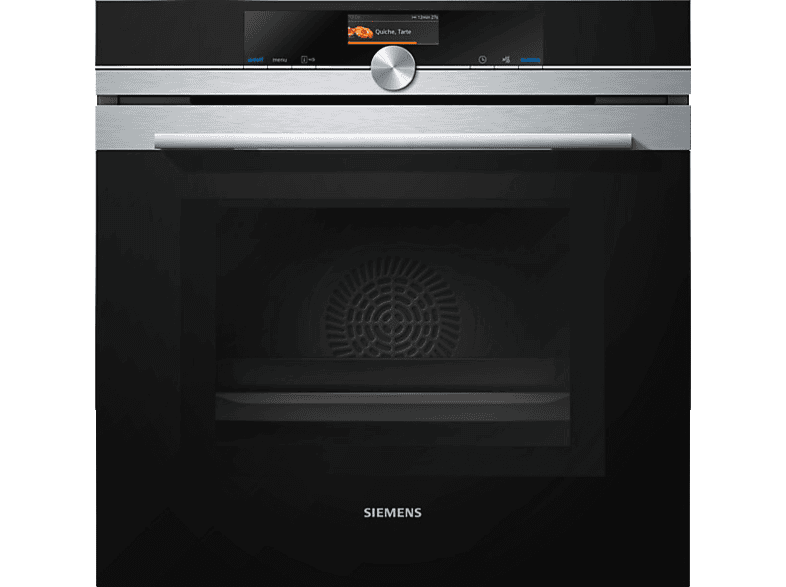 SIEMENS HM636GNS1 Mikrowelle (Einbaugerät, 67 Liter, 594 mm breit ...