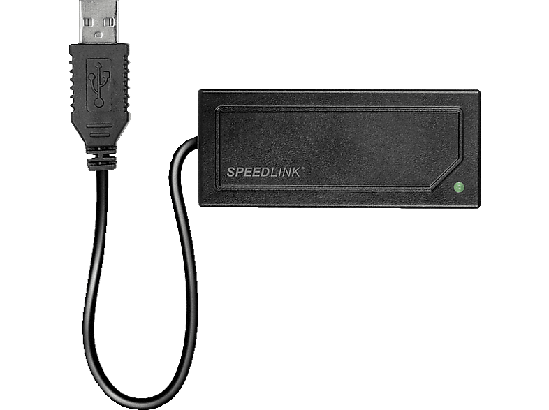 SPEEDLINK QNECT LAN Adapter für Wii U/Wii, WLAN Adapter, Schwarz Nintendo New 3DS / 2DS