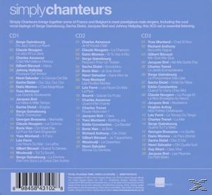VARIOUS - Simply Chanteurs - 3cds From France's Finest Singers  - (CD)