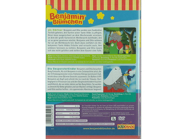 Thumbnail - Benjamin Blümchen: .. als Gärtner/ Die Gespensterkinder DVD