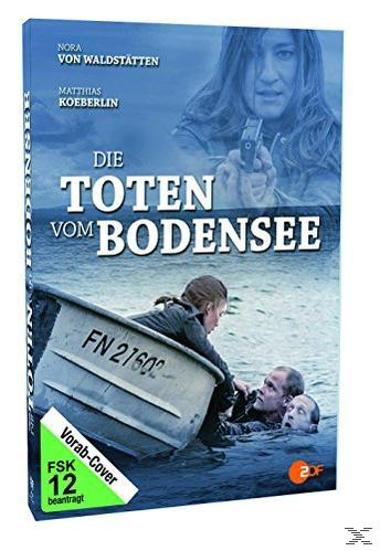 DVD-Cover mit einer Frau im Boot, mit zwei Männern im Wasser und deutschem Text.