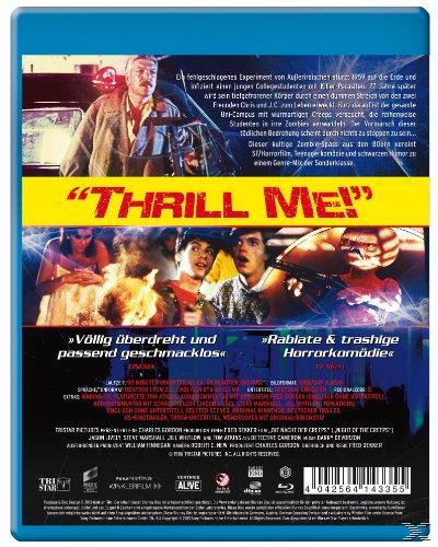 DVD-Cover: Szene aus einem Film mit Personen, Text und blauem Hintergrund, blau und gelb.