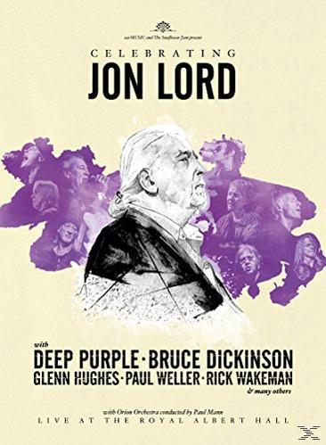 DVD-Cover: Feierliches Bild von Jon Lord, umgeben von Gesichtern, mit Musikern unten aufgeführt.