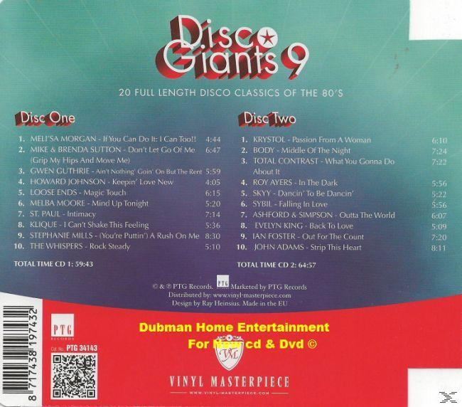 VARIOUS - Disco Giants Vol. 9  - (CD)