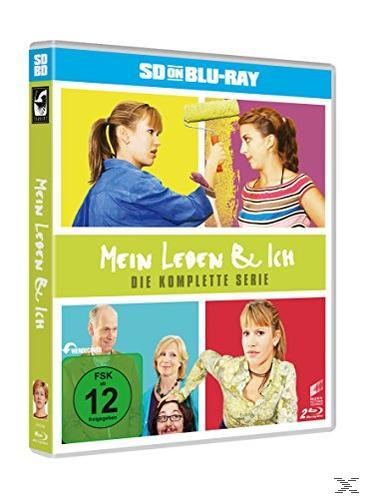 DVD-Hülle mit zwei Frauen, eine malt. Text: Mein Leben & Ich.