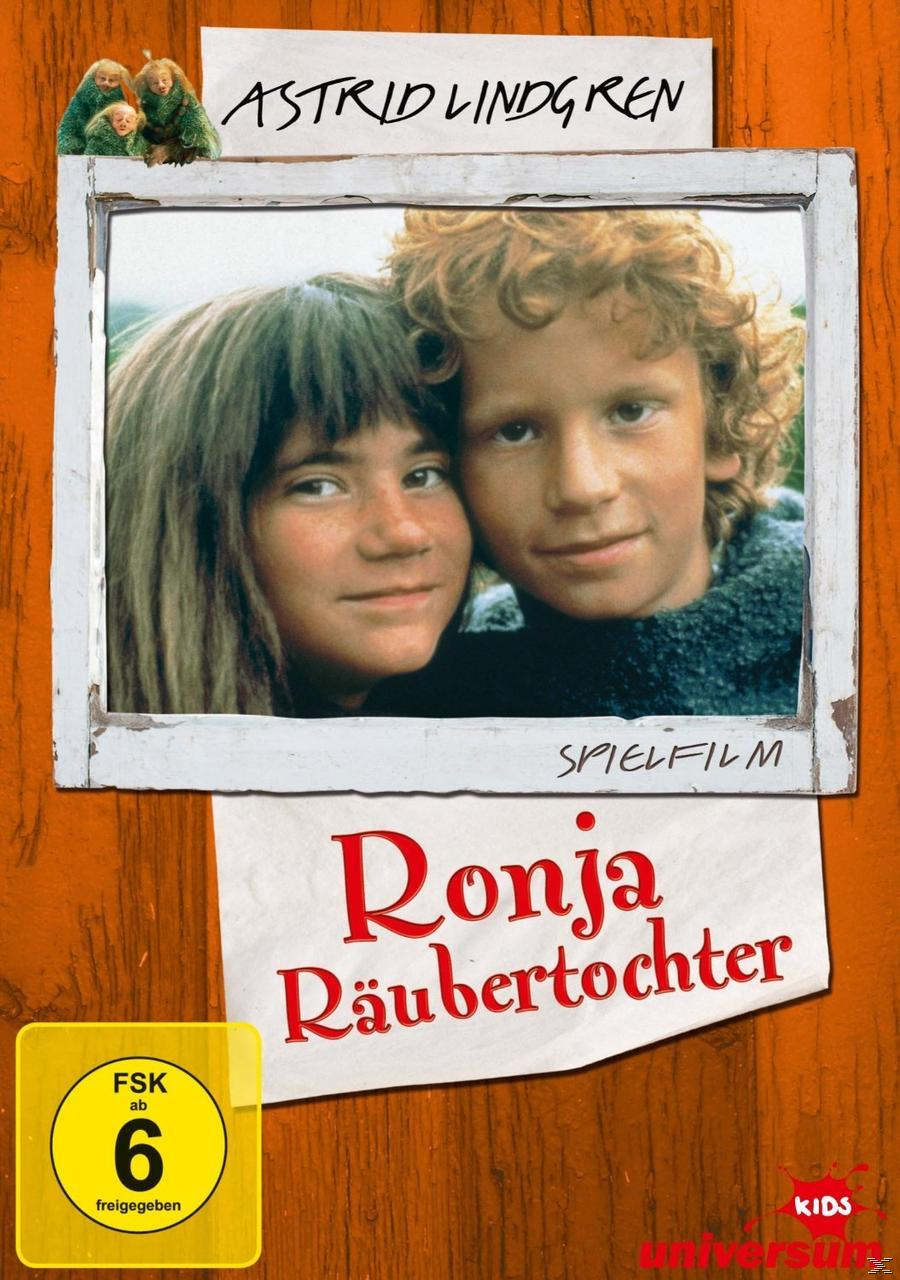 DVD-Cover: Zwei Kinder, lächelnd. Titel: 'Ronja Räubertochter'.