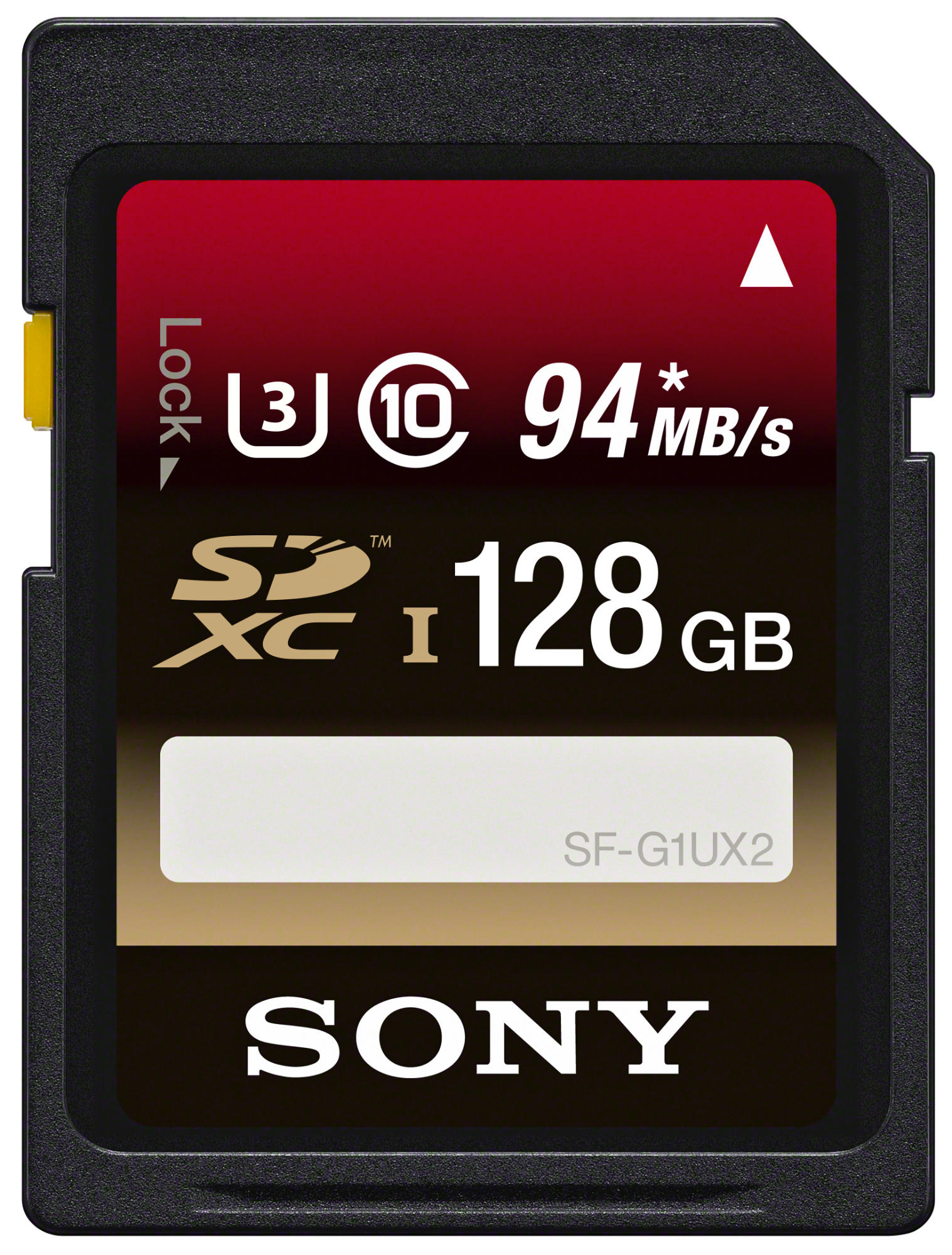 SONY SF-G1UX2 Expert Class 10 UHS-I U3, SDXC Speicherkarte, 128 GB, 94 MB/s