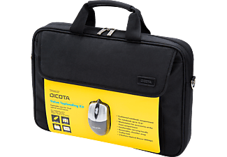 DICOTA D30805 Value Toploading Kit Notebooktasche Umhängetasche für Universal, Schwarz