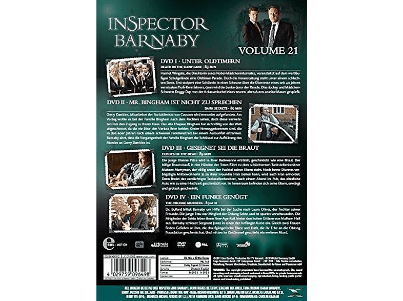 Thumbnail - Inspector Barnaby - Vol. 21 DVD