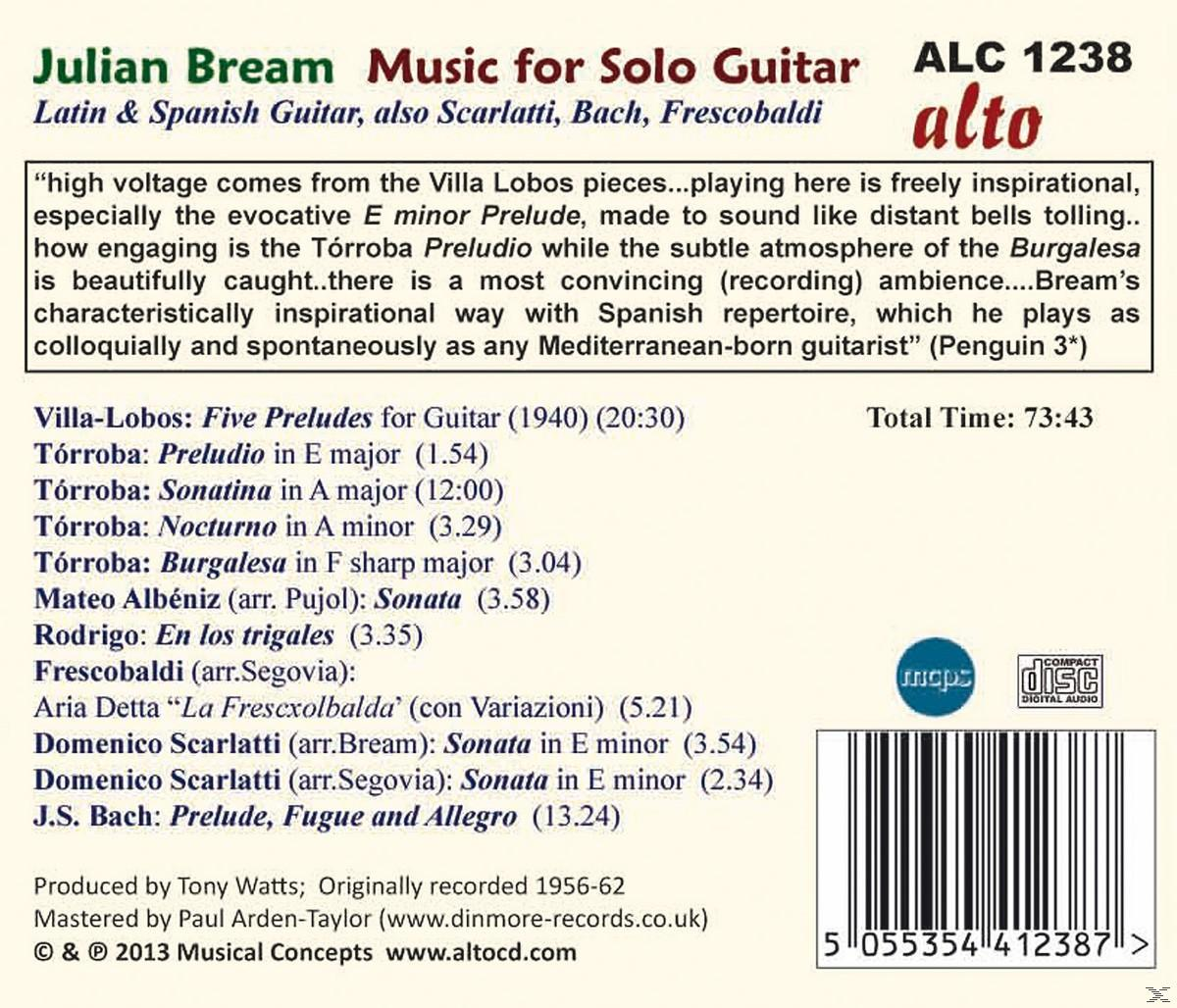 Julian Bream - Music For Solo Guitar  - (CD)