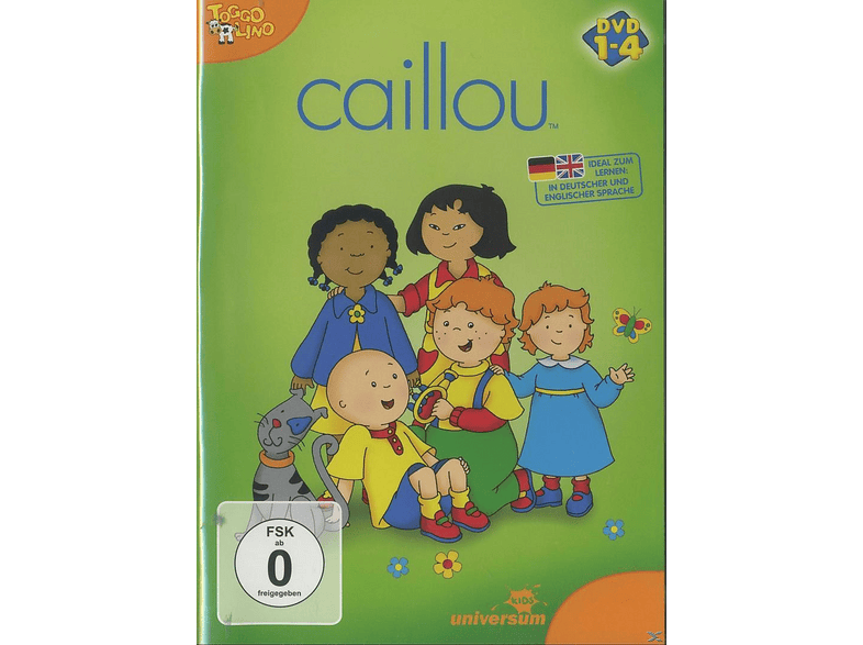 Caillou Box | 1-4 DVD | MediaMarkt