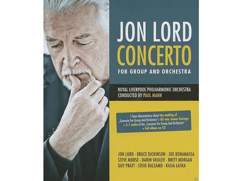 Jon Lord, Royal Liverpool Philharmonic Orchestra - Concerto For Group And Orchestra - (Blu-ray + CD)